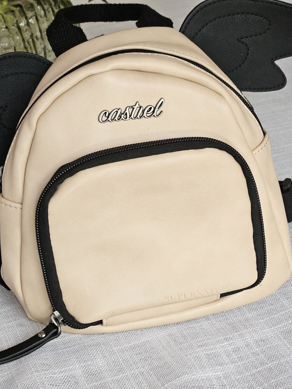 Official Supernatural Castiel Angel Wing Mini Backpack - Warner Bros Licensed S - Picture 2 of 16